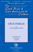 cover Crux Fidelis SSAATTBB choral sheet music cover